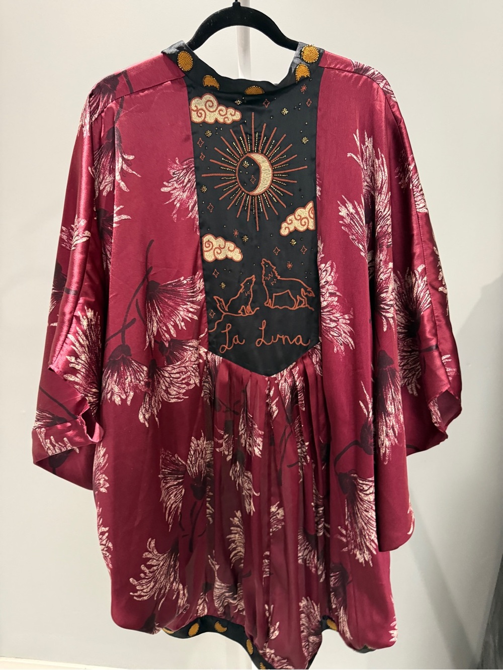 Anthropologie Tarot Beaded Robe - Picture 3 of 4